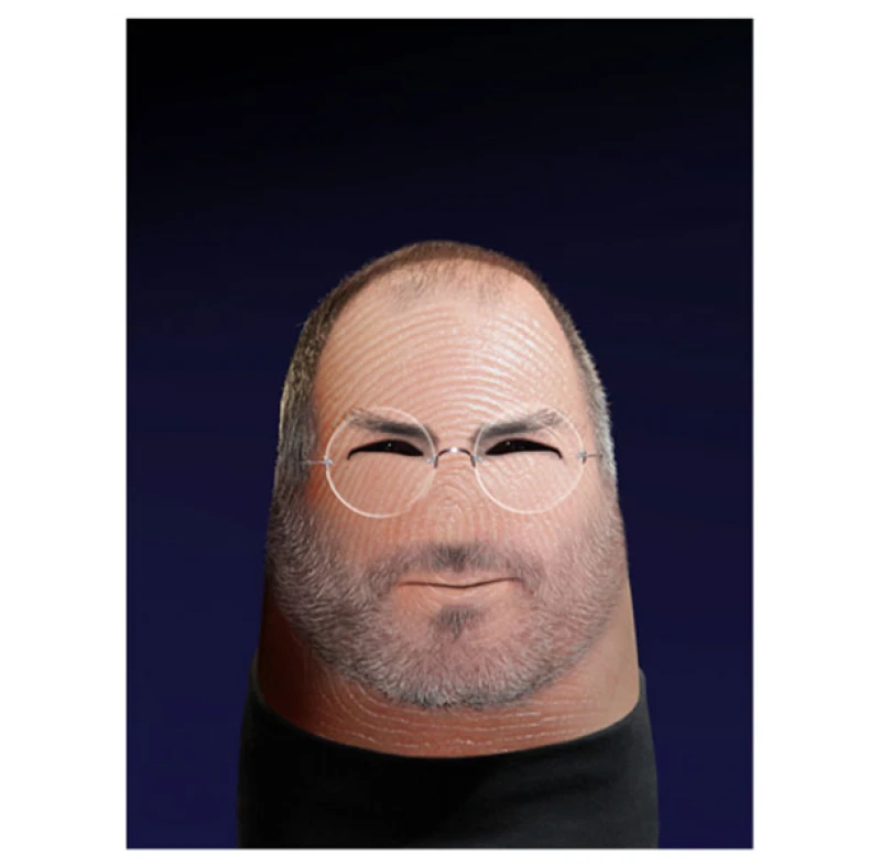 來自義大利的指紋藝術！拇指頭化身萌版名人