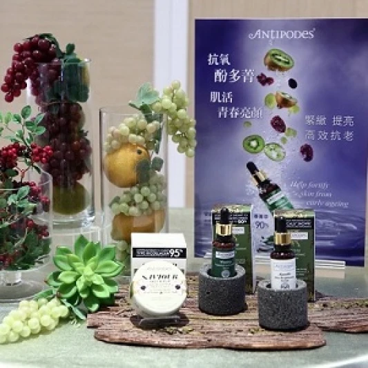 來自最純淨天然的紐西蘭， 天然植萃打造青春之美