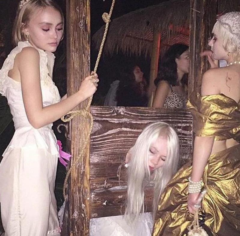 甜蜜16歲?強尼戴普女兒生日趴大玩頹廢黑暗風