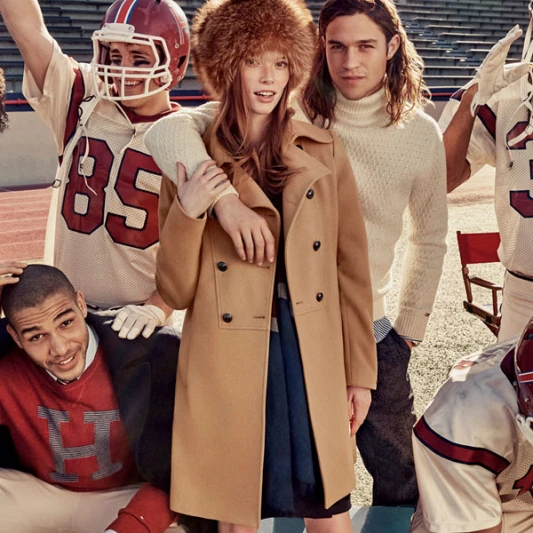 打造專屬於Tommy Hilifiger的經典美式足球場慶祝盛典！