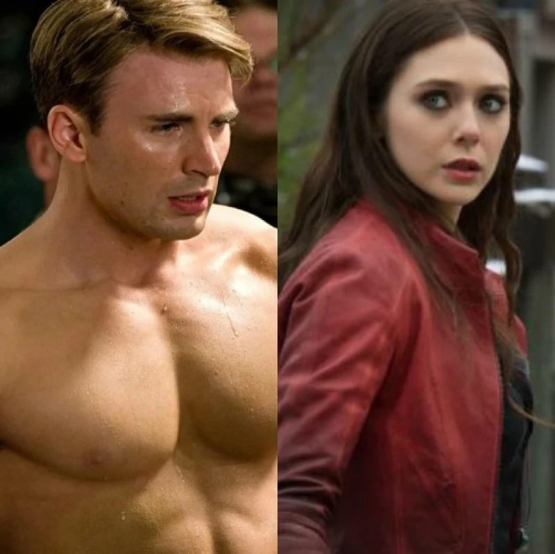 偷偷來?「美國隊長」克里斯伊凡傳與「緋紅女巫」伊莉莎白歐森甜蜜交往