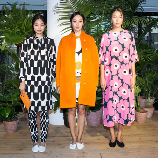 marimekko 2015秋冬系列－都市建物與大自然的交會