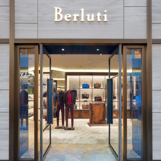 Berluti新加坡濱海灣金沙酒店購物中心專賣店開幕