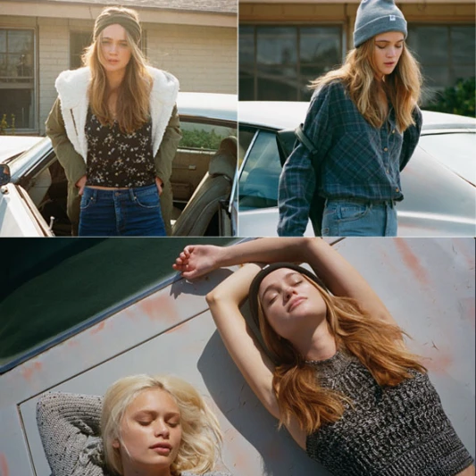 冬日加洲海岸風！Pull&amp;Bear 無拘無束的慵懶女孩