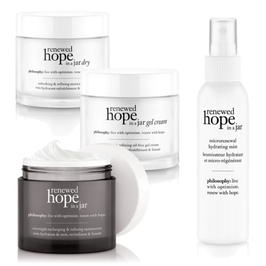 日夜保養 全天候潤澤美肌 philosophy 一瓶希望保濕系列