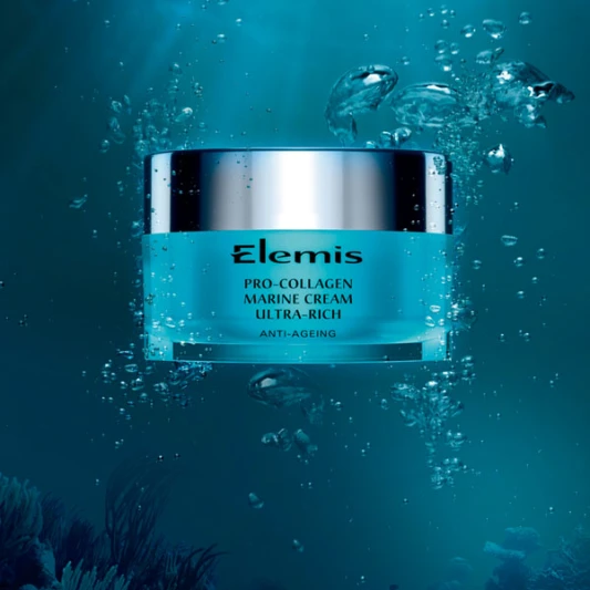 萃取自深海的最新抗老奇蹟ELEMIS海洋膠原精華乳霜滋潤版
