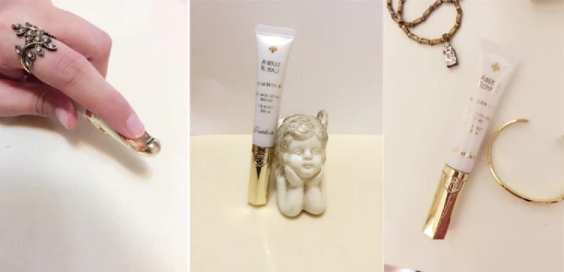 編輯開箱文—黃金神手 Guerlain 皇家蜂王乳黃金超導眼部精華