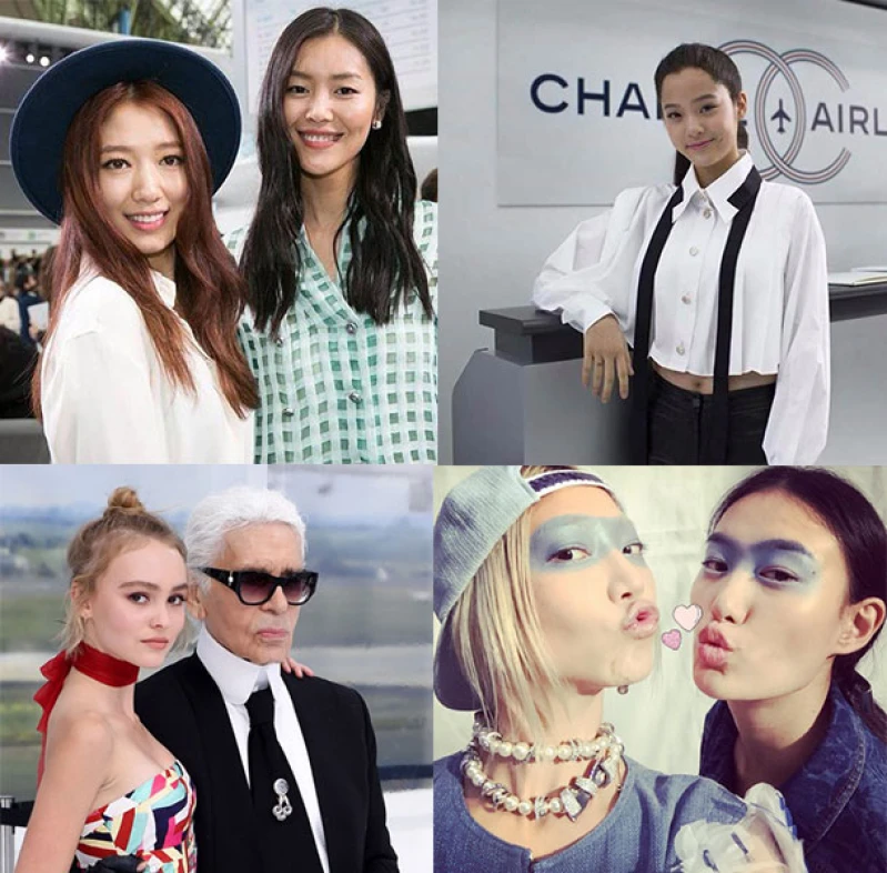 【巴黎時裝週】CHANEL秀場變機場！跟著朴信惠、劉雯、歐陽娜娜搭上香奈兒班機旅行去