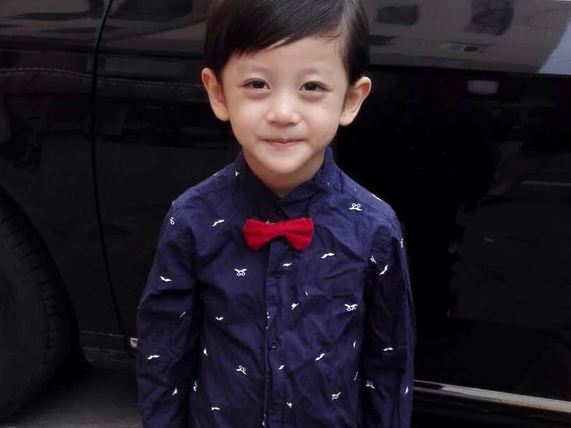 好呆萌！潘瑋柏《閃亮的爸爸》5歲混血兒子微笑眼超電
