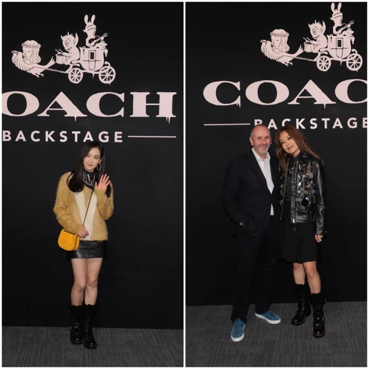 f(x)隊長 Victoria與台灣當紅男演員王大陸歡慶COACH香港旗艦店開幕