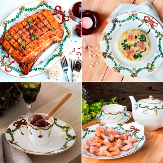 經典聖誕餐瓷 盛裝道地的丹麥聖誕料理！