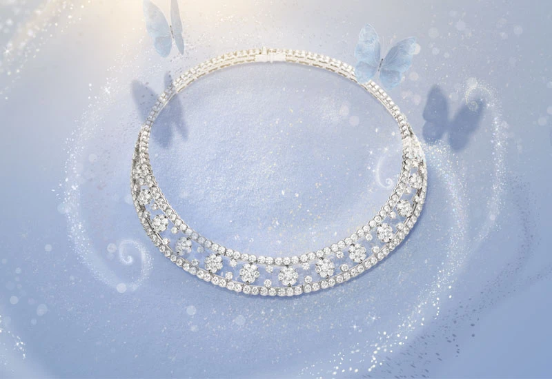 璀璨冬日VCA梵克雅寶 無瑕白鑽綻放極致光芒