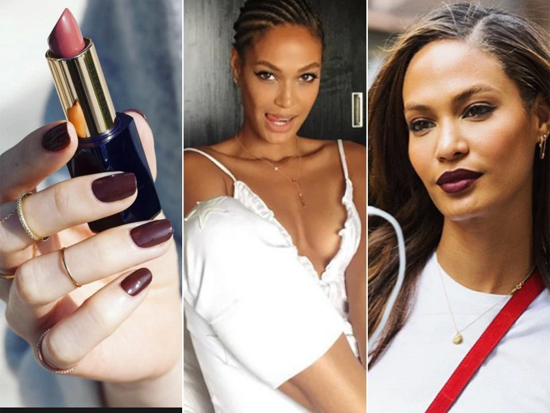 超模Joan Smalls入主美妝天后宮 從紅到紫秋冬霧面唇彩最時髦