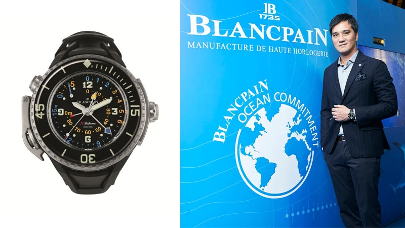 馬志翔為海洋保育發聲！出席寶鉑錶「心繫海洋全球巡迴攝影展」