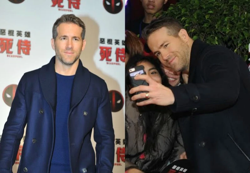 自拍、簽名通通來!萊恩雷諾斯送飛吻,秀中文甜呼:我愛你們