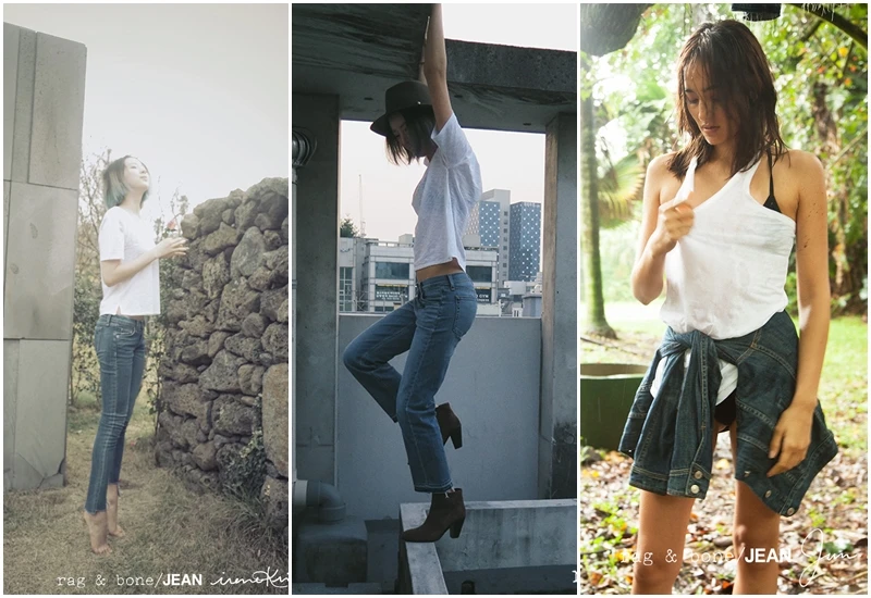 Irene Kim、長谷川潤來自不同女孩的rag &amp; bone D.I.Y Project