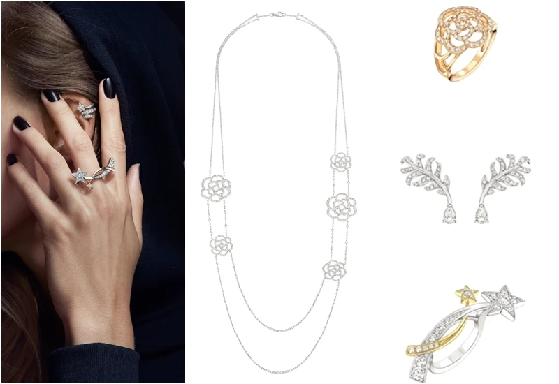 CHANEL高級珠寶《Les Icones de CHANEL》系列再現品牌經典彗星、羽毛、山茶花元素