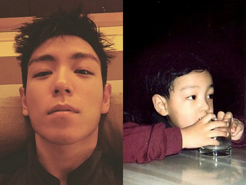 從小就是大眼男神！T.O.P幼時萌照大公開