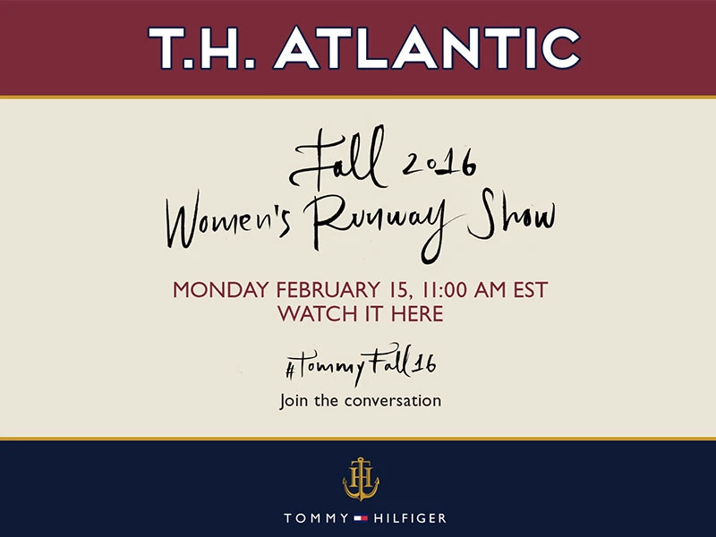 【紐約時裝週Live】Tommy Hilfiger秋冬大秀倒數：2月16日凌晨12點正式登場！