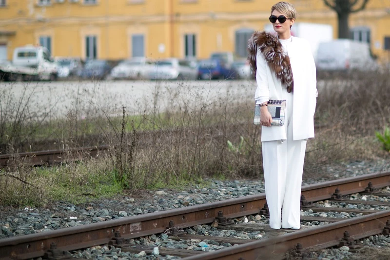 米蘭街頭取經，征服冬季低溫的多層次穿搭！