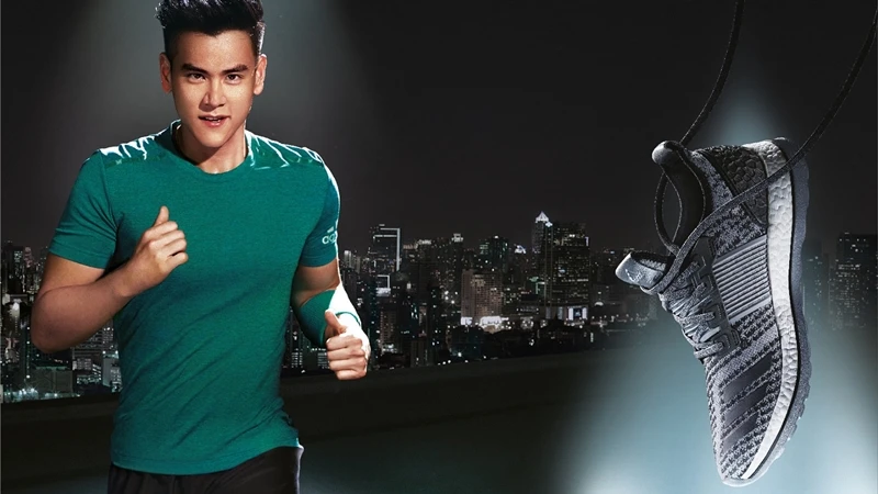 彭于晏帥氣穿上adidas！零重力跑鞋給你全新的輕盈感受