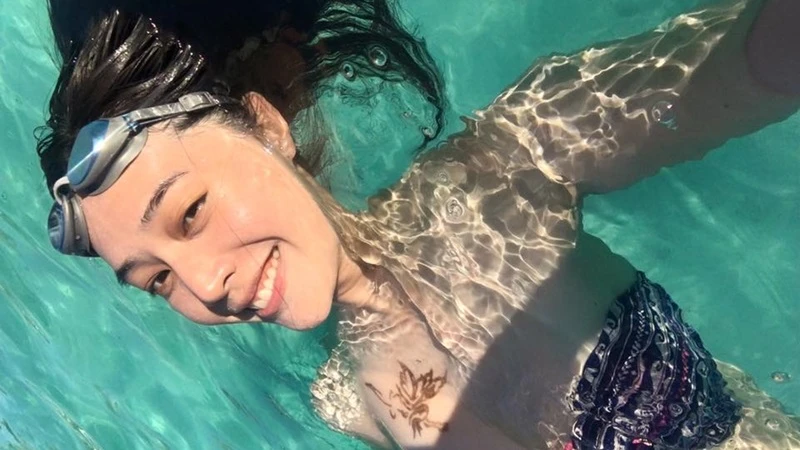 學運動名模王心恬 自在享受運動健康生活