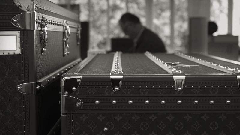 以路易威登的經典硬箱，致那個美好年代