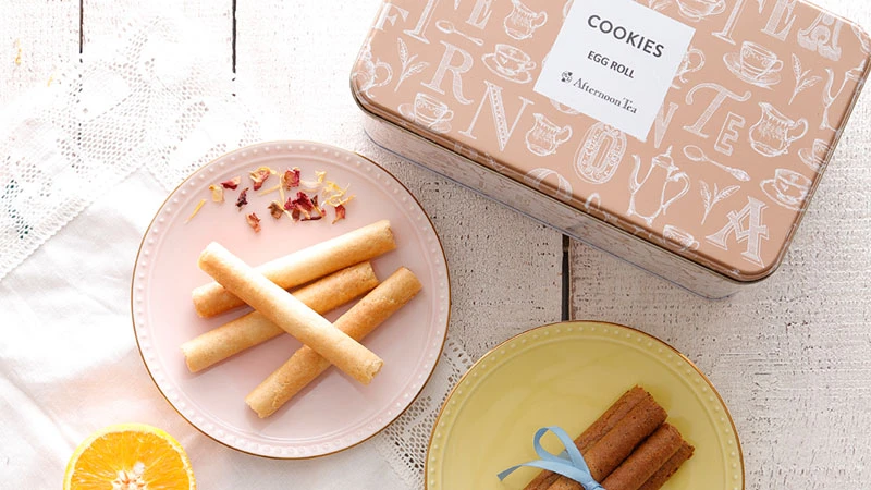 Afternoon Tea 歐風午茶蛋捲禮盒 陪你享受優雅賞月時光