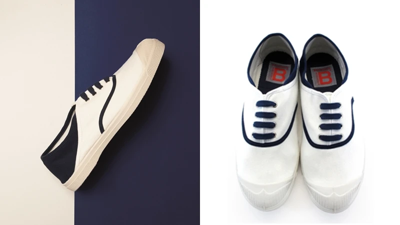 只有網路買得到！BENSIMON推出限定款海軍風小白鞋