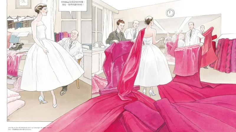 重現Dior世代!《Dior:穿迪奧的女孩》繪出Christian Dior的傳奇一生