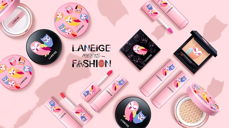 最時尚貓頭鷹！LANEIGE蘭芝x LUCKY CHOUETTE聯名彩妝全系列好吸睛