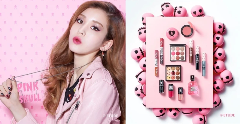 輕甜龐克風來襲!Etude House用粉紅骷髏展現反差萌