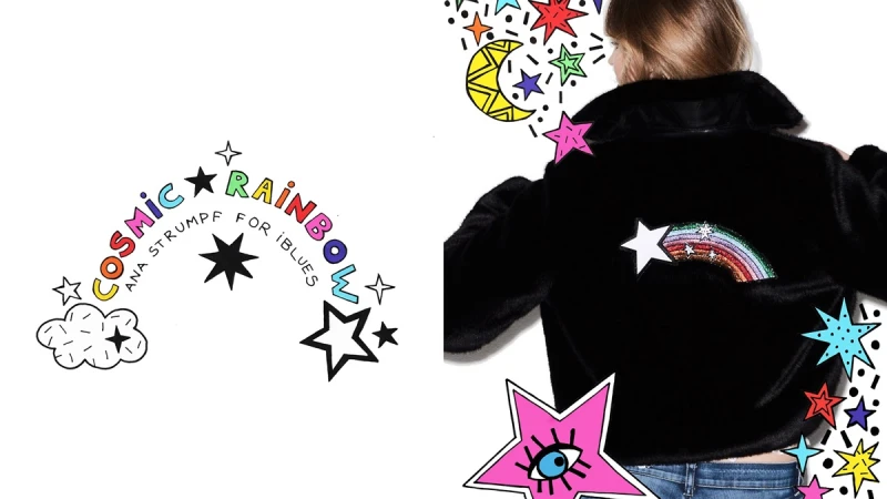 彩虹、閃電、太空船...萌心爆發的Cosmic Rainbow塗鴉相機APP