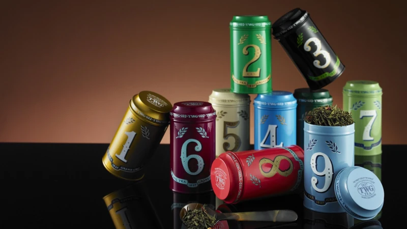 挑選茶葉幸運數字！TWG Tea推出玄秘數字的秘密茶罐系列