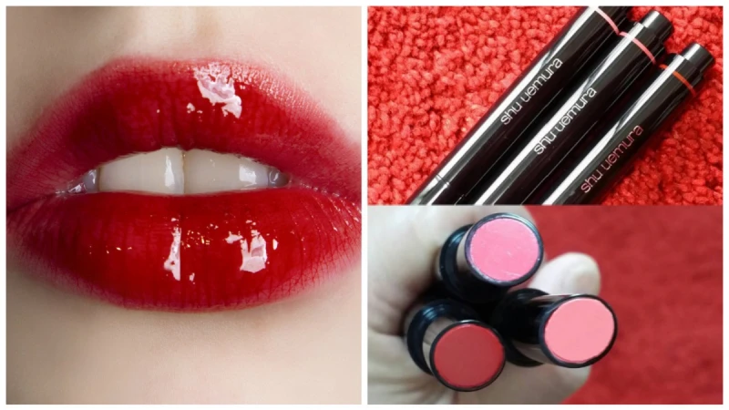 【編輯開箱文】這麼柔軟好想親吻～奶油般色澤在唇心化開，shu uemura炫色精萃潤唇膏全試色！