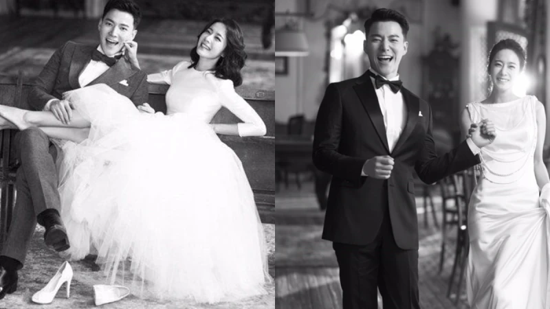 根本電影劇照！《太陽的後裔》帥醫生Daniel閃婚，甜蜜黑白婚紗照曝光