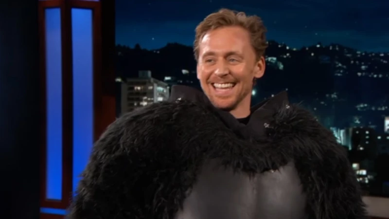 最萌「金剛」就是他！湯姆希德斯頓宣傳新片《金剛：骷髏島》被惡整