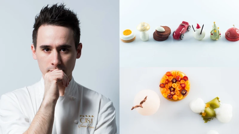 晶華酒店攜手台中超人氣甜點「CJSJ」！打造超萌聖誕法式甜品