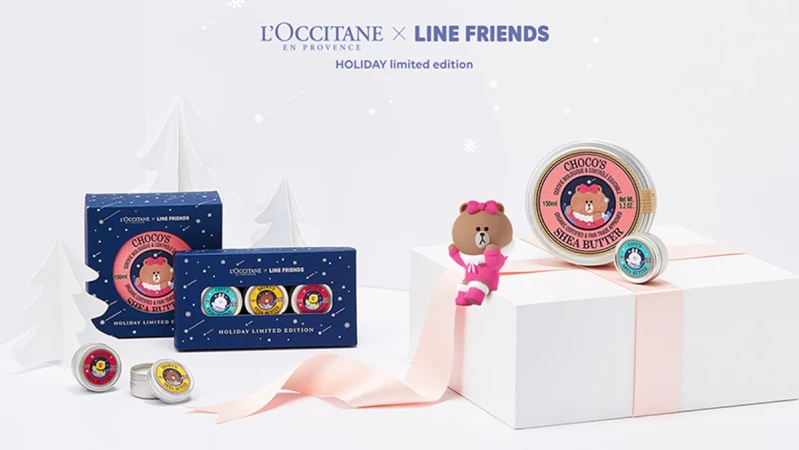這次輪到熊大妹Choco來賣萌!L’Occitane歐舒丹 X Line Friends聯名商品,總算台灣買得到