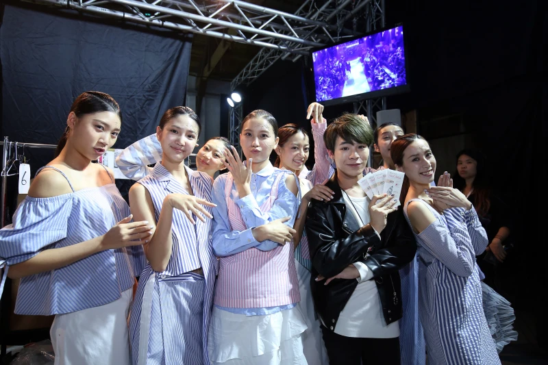 台北魅力展時尚幕後