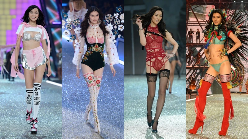 劉雯、何穗、奚夢瑤、雎曉雯性感登2016 VS大秀！誰是你最愛的東方臉孔？