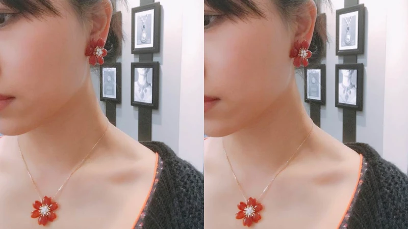【試戴報告】Van Cleef &amp; Arpels 「聖誕玫瑰」系列珠寶的各種可愛！紅玉髓、縞瑪瑙及青金石三種新風貌