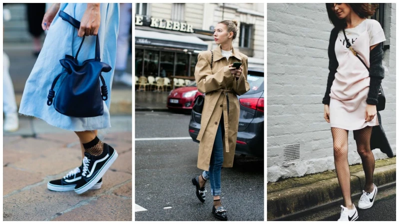 看的到我的時髦車尾燈嗎?CP值超高的網襪穿搭