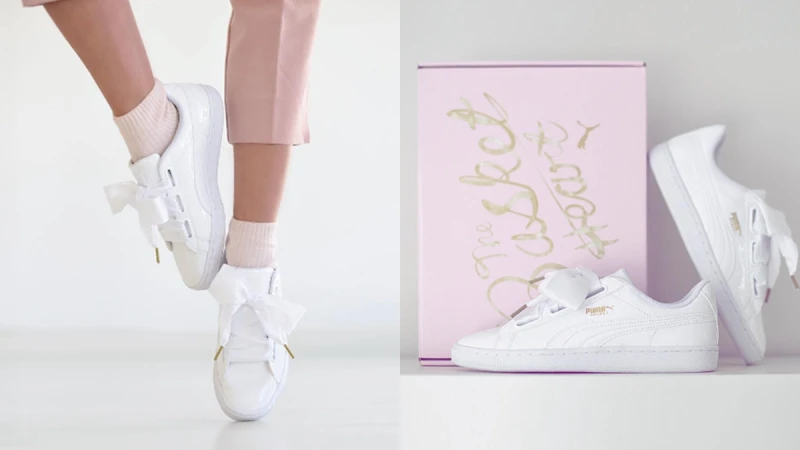 下一雙該追的夢幻球鞋！PUMA繫上蝴蝶結鞋帶，讓少女心都融化了
