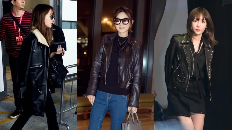 暖冬禦寒一件就搞定！學女星們的ALLSAINTS經典騎士夾克這樣搭