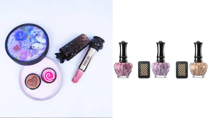 用磁鐵10秒打造大理石紋甲彩！ANNA SUI甜點系春妝每個都好想要