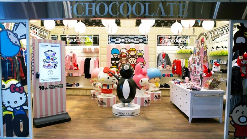 BE@RBRICK、三麗鷗超強聯名款！香港指標潮店:Chocoolate迎來10周年