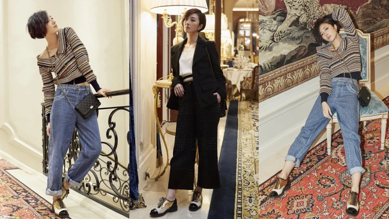 年度最帥氣的CHANEL德比鞋！品牌大使桂綸鎂的穿搭示範