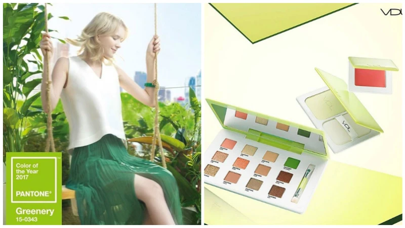 Pantone 2017年度色曝光！是充滿活力的Greenery！韓系彩妝VDL推出限量系列