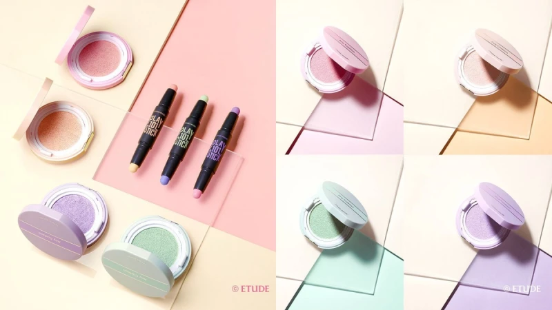 連包裝都可愛輕鬆偽造素顏肌！粉嫩馬卡龍甜顏氣墊修飾霜改善暗沈、斑點、黑眼圈變得超簡單